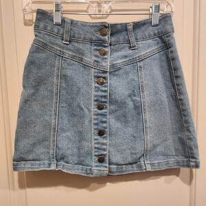 Mini denim RSQ skirt